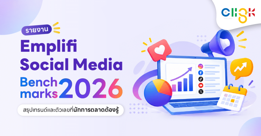 Social Media Benchmarks 2026: สรุป Engagement Rate ทุกแพลตฟอร์ม | Emplifi
